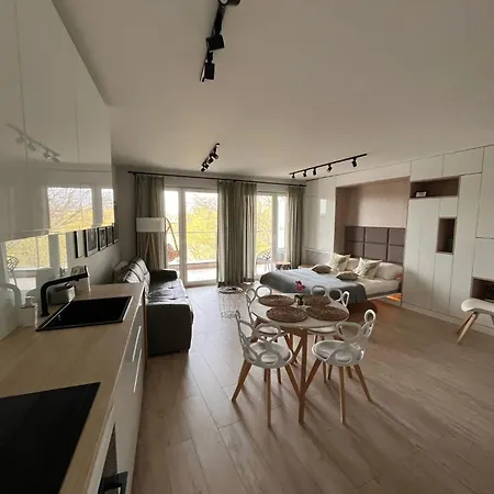 Διαμέρισμα Cubicle 52 Terrace & Free Parking Krasków